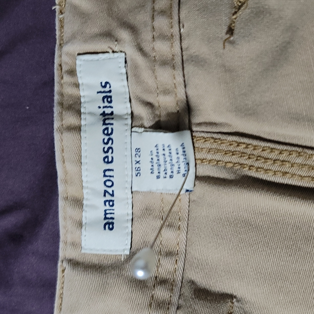 Amazon Essentials 6 Pocket Cargo Pants 56w 28l